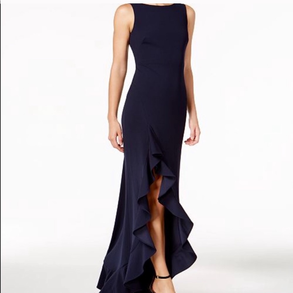 Brand new Calvin Klein navy evening dress Size 2